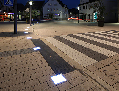 Ortsdurchfahrt Rudersberg mit LAMBADA Pflastersteinen