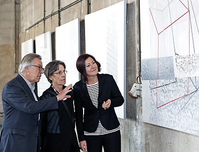 Vernissage mit der Kuenstlerin Gabriela Nasfeter