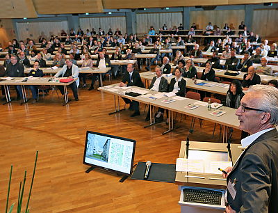 Publikum im Auditorium