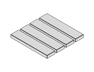 Steinzeichnung Arcado Holzauflage