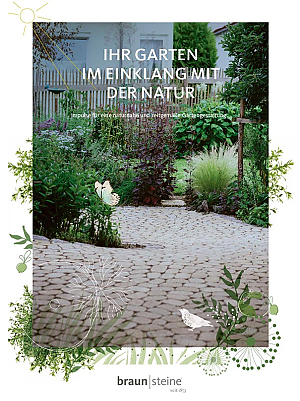 Titelbild der Broschüre "Versickerungsfähige Pflastersteinsysteme"