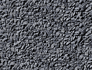 Farbmuster von PAVENA Edelsplit Basalt Schwarz