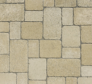 Farbmuster TEGULA Nr. 129 Kalkstein-Schattiert