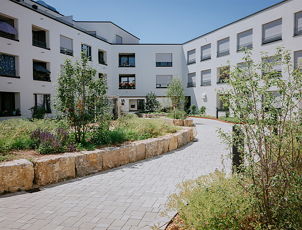 Penta Quartier in Reutlingen mit Twist Pflastersteinen