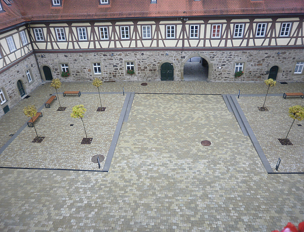 TEGULA Pflastersteine Schlosshof Michelbach