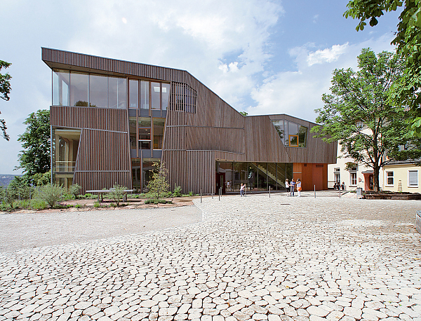 ARENA Pflastersteine bei der Waldorfschule Stuttgart