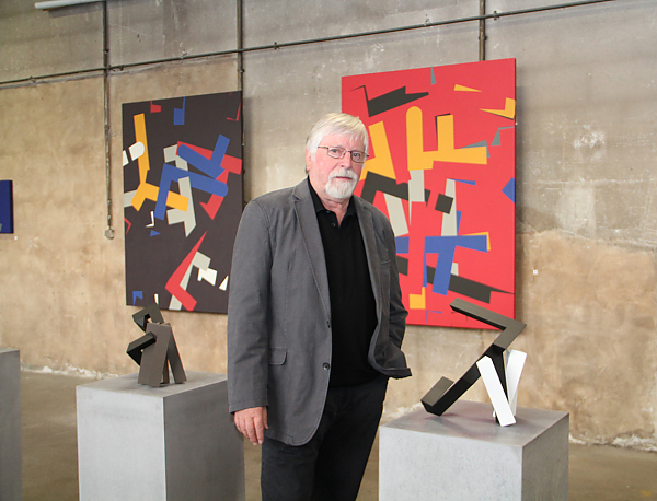 Vernissage mit dem Kuenstler Horst Kuhnert