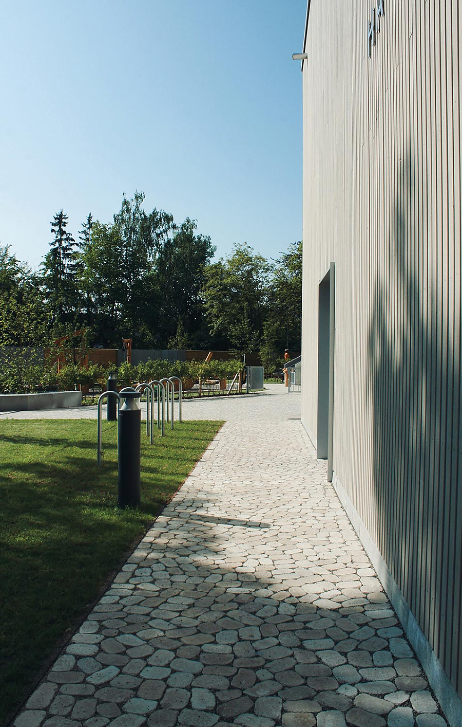 ARENA Pflaster in einem Schulhof