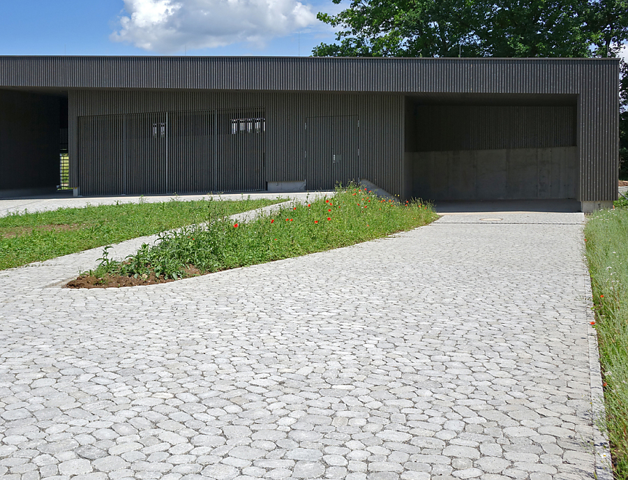 Pflastergestaltung des Tierparks Fulda mit ARENA NOVA und ARENA PFLASTERPLATTEN