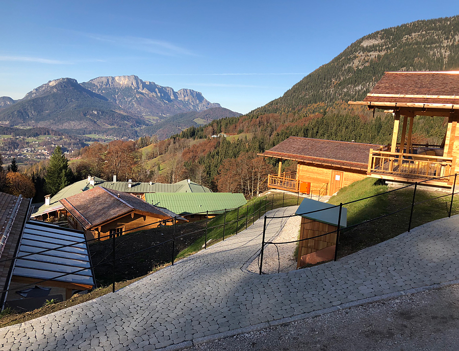 Almdorf in Schönau mit ARENA Pflastersteinen