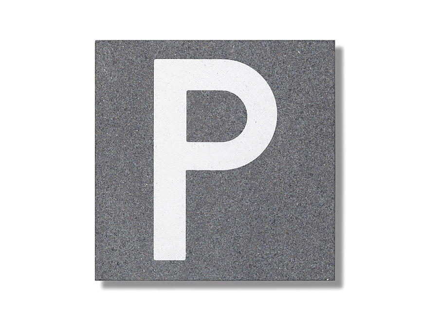 Piktogramm-Platte Parkplatz