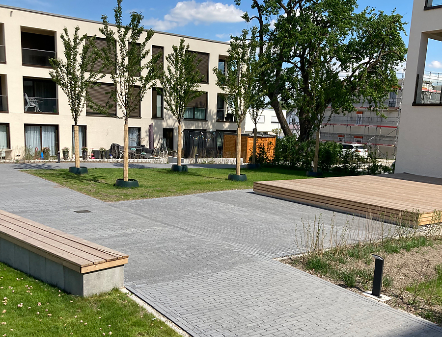 Maurino Riemchenstein im Quartier Sonnenrain in Schwäbisch Hall