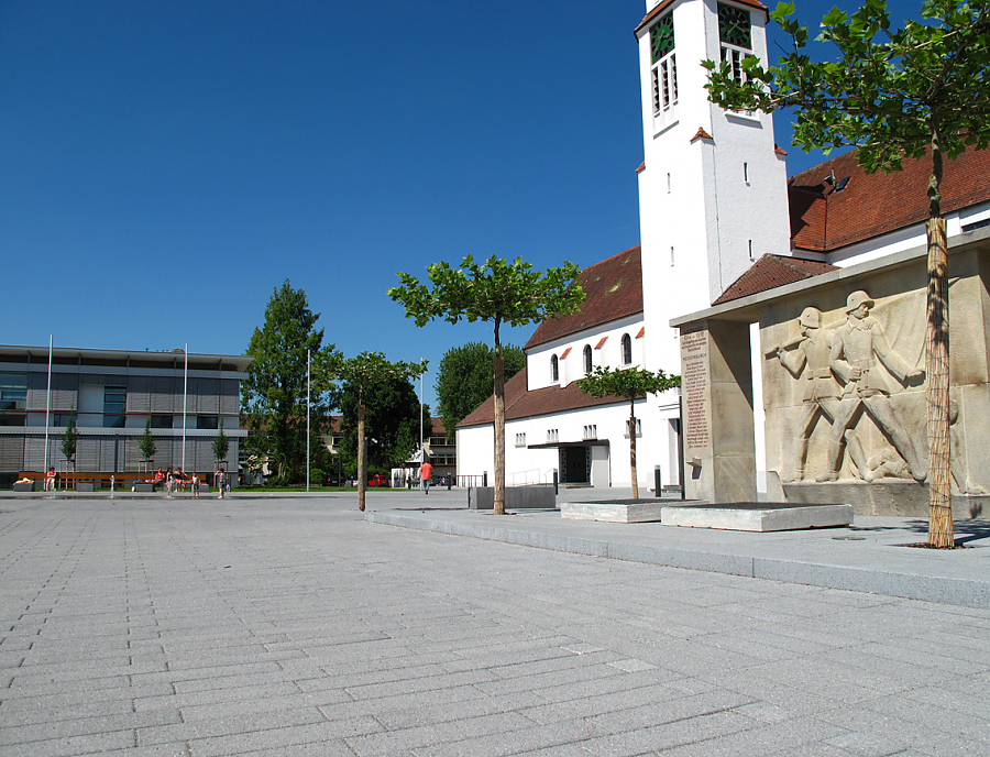 Anwendung von ARCADO Pflastersteinen in Meckenbeuren