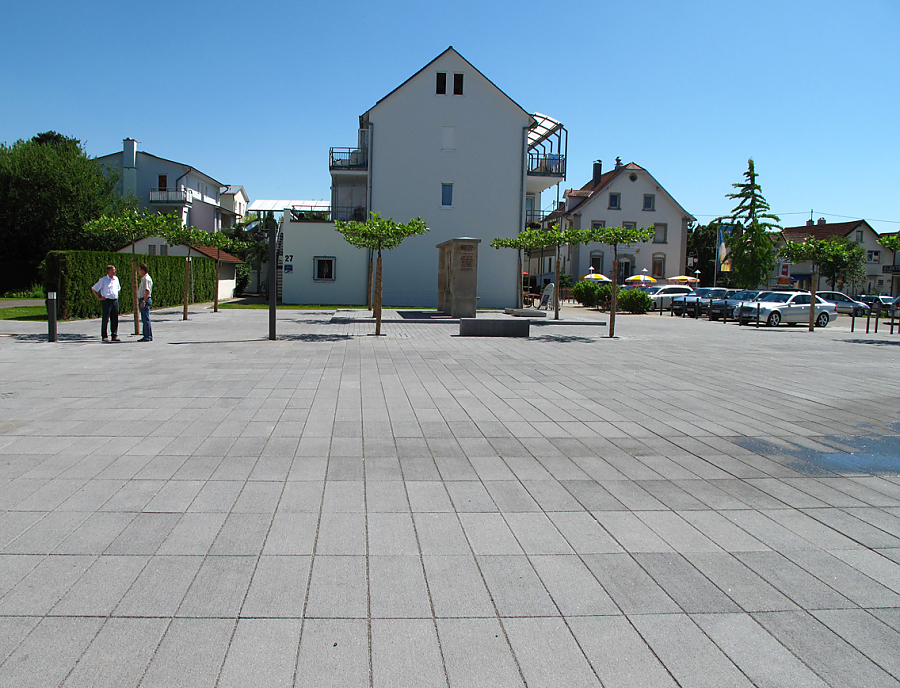 Anwendung von ARCADO Pflastersteinen in Meckenbeuren