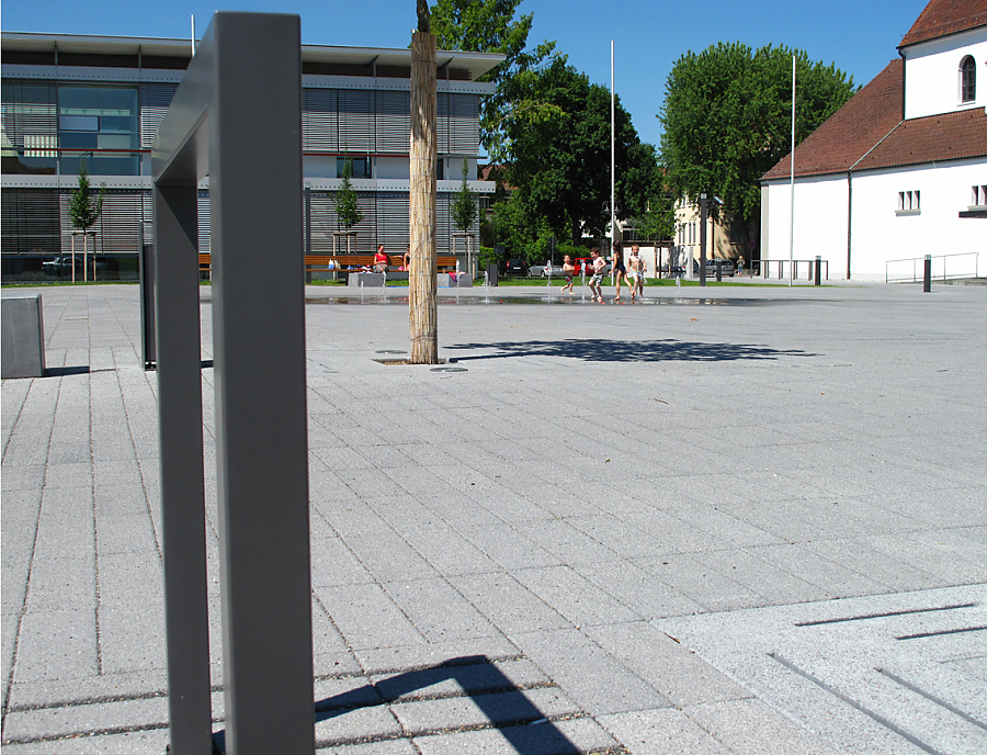 Anwendung von ARCADO Pflastersteinen in Meckenbeuren