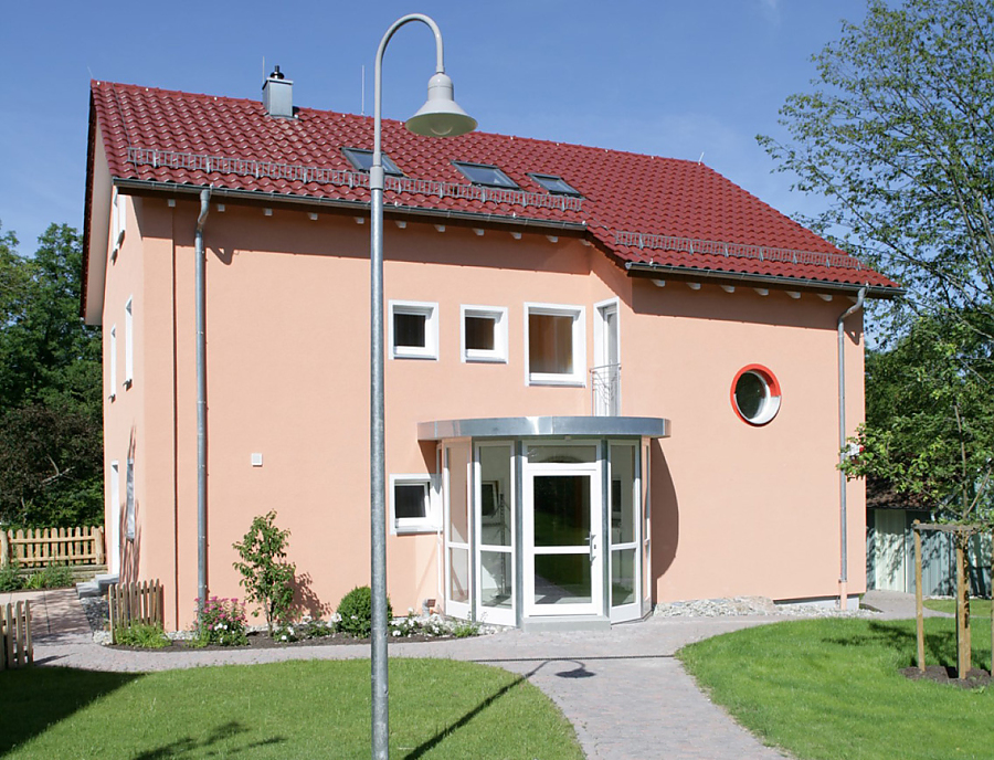 Anwendung von ARENA Pflastersteinen im Kinderdorf Waldenburg