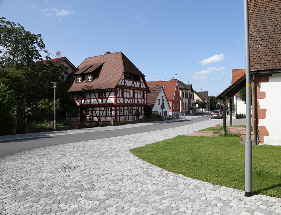 Anwendung von ARENA Pflastersteinen in Lahr-Mietersheim