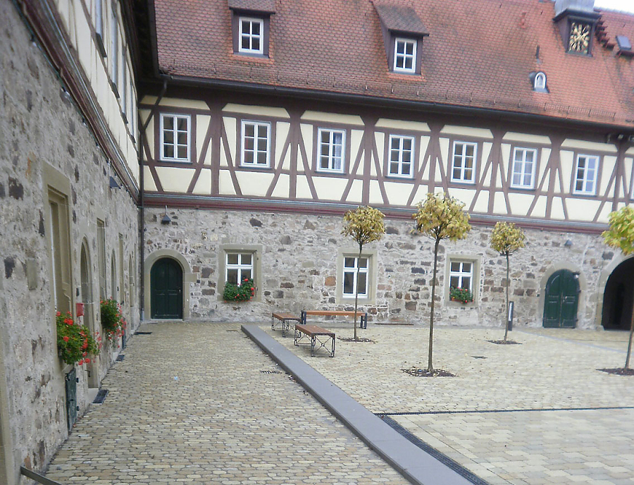 ARENA Pflastersteine Schlosshof Michelbach