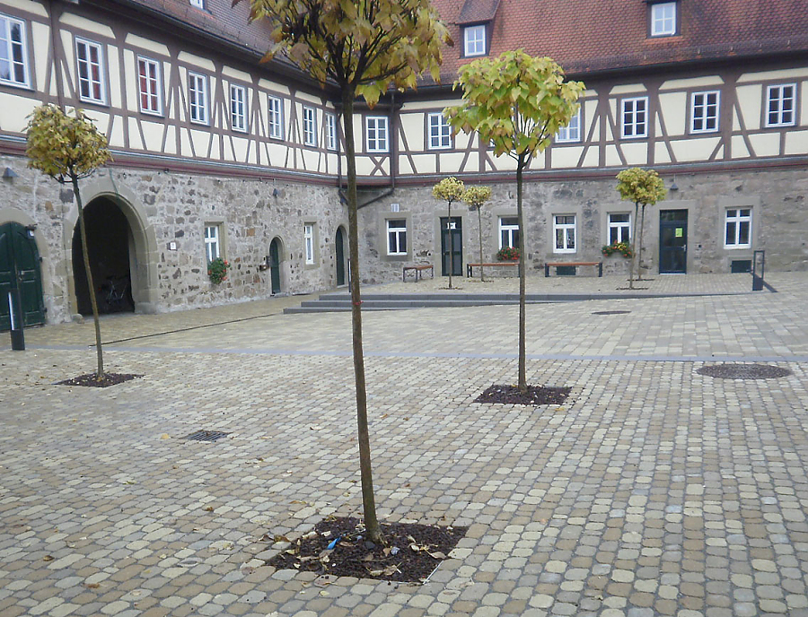 ARENA Pflastersteine Schlosshof Michelbach