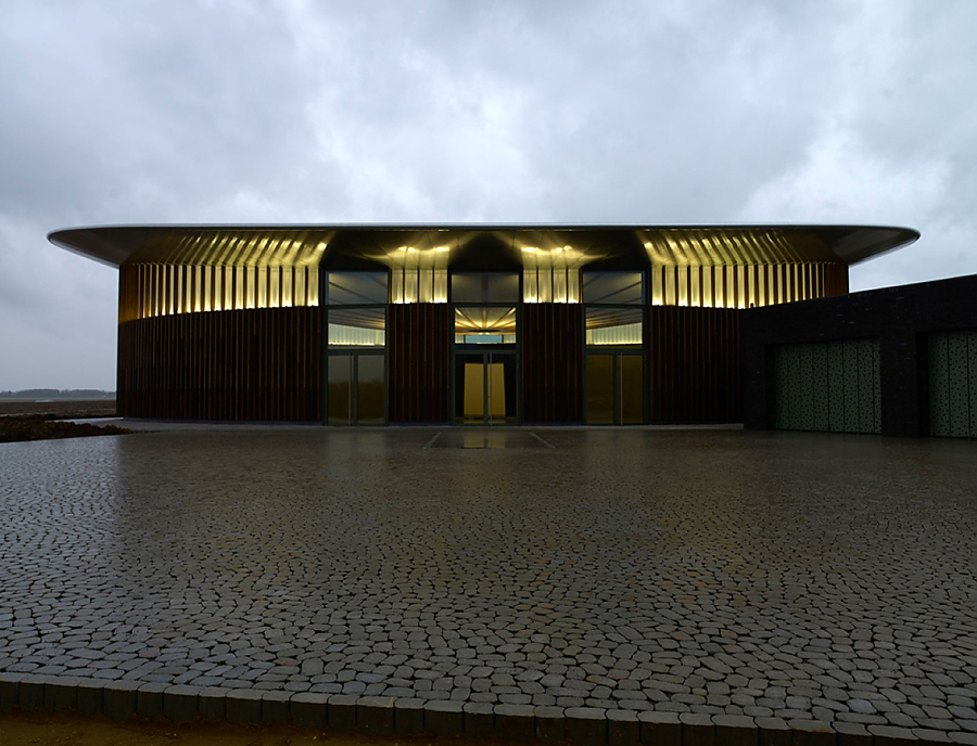 Anwendung von ARENA Pflastersteinen bei der Skulpturenhalle Neuss