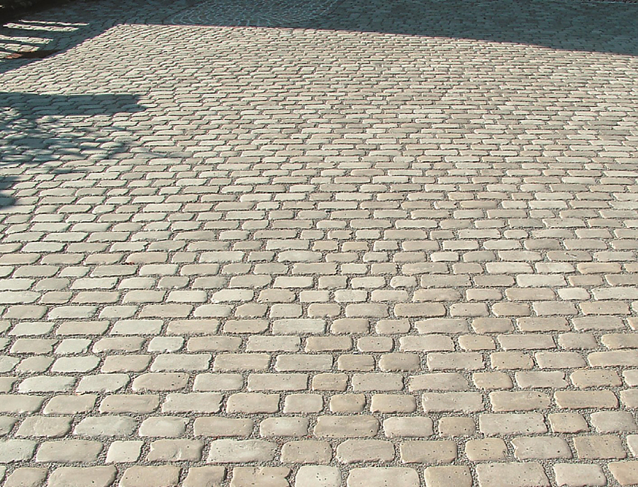 Anwendung von COURT-STONE Pflastersteinen in Horb-Dettingen