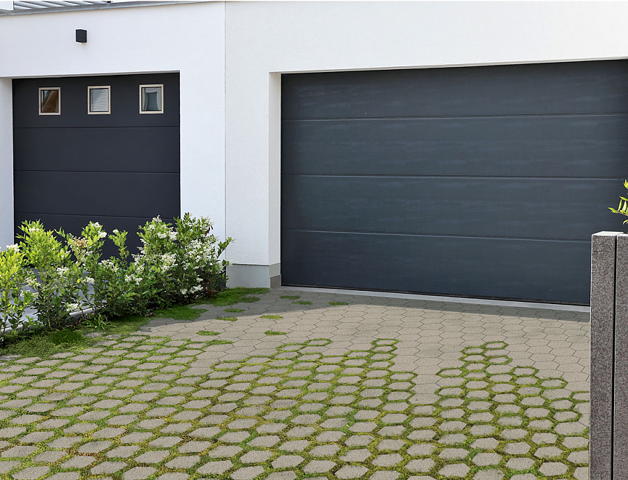 Hofeinfahrt mit dem Pflasterstein POLYLINE