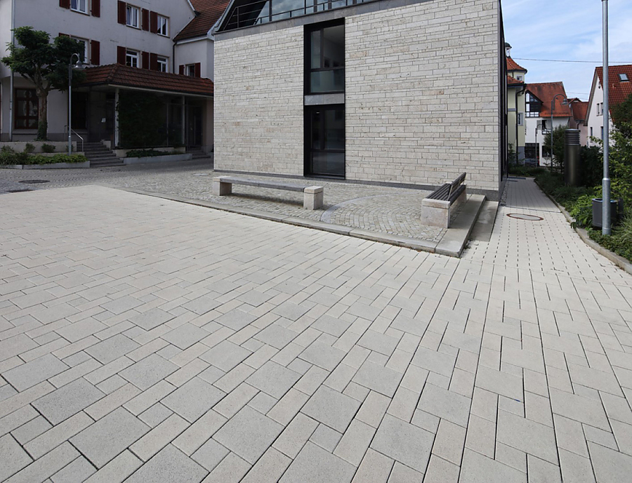 LAMBADA Pflastersteine Rathausplatz Kirchentellinsfurt