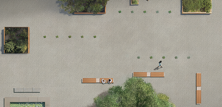 Platz mit ARENA SENO