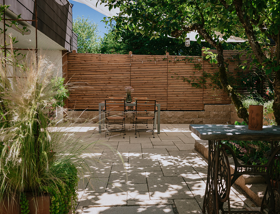 SANTURO Terrassenplatten im Römischen Verband Nr. 42 Jurabraun