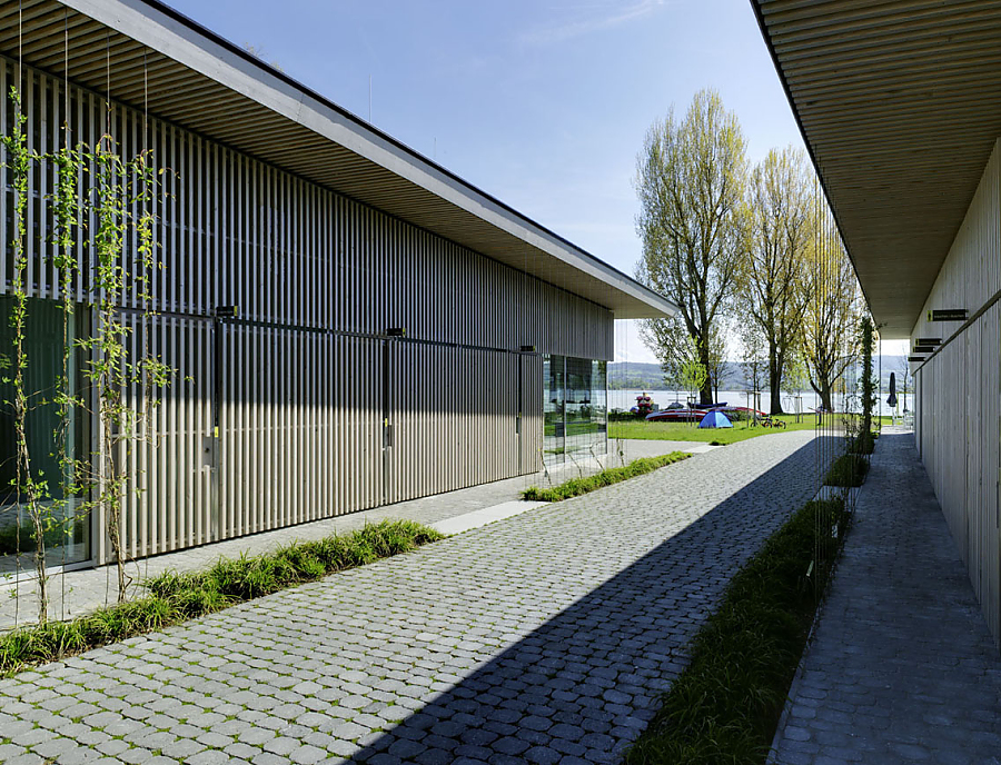 ARENA Pflastersteine Campingplatz Hegne Anwendung von ARENA Pflastersteinen auf dem Campingplatz Hegne
