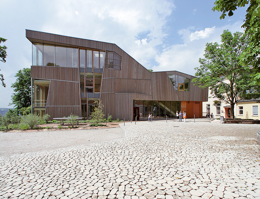 ARENA Pflastersteine Waldorfschule Stuttgart Anwendung ARENA Pflastersteine Stuttgart