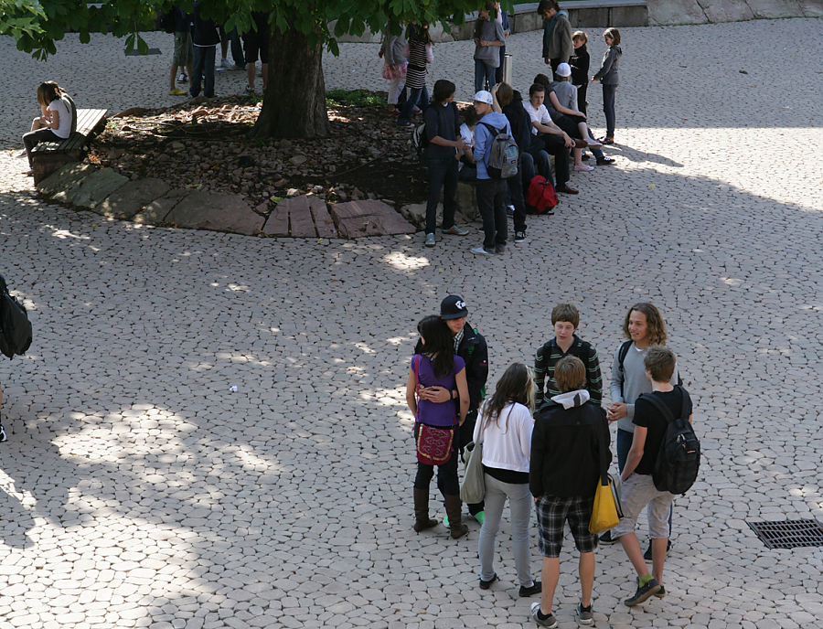 ARENA Pflastersteine Waldorfschule Stuttgart Anwendung ARENA Pflastersteine Stuttgart