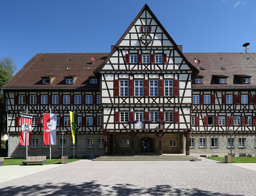 TESCADO Pflasterstein am Rathausplatz Münsingen