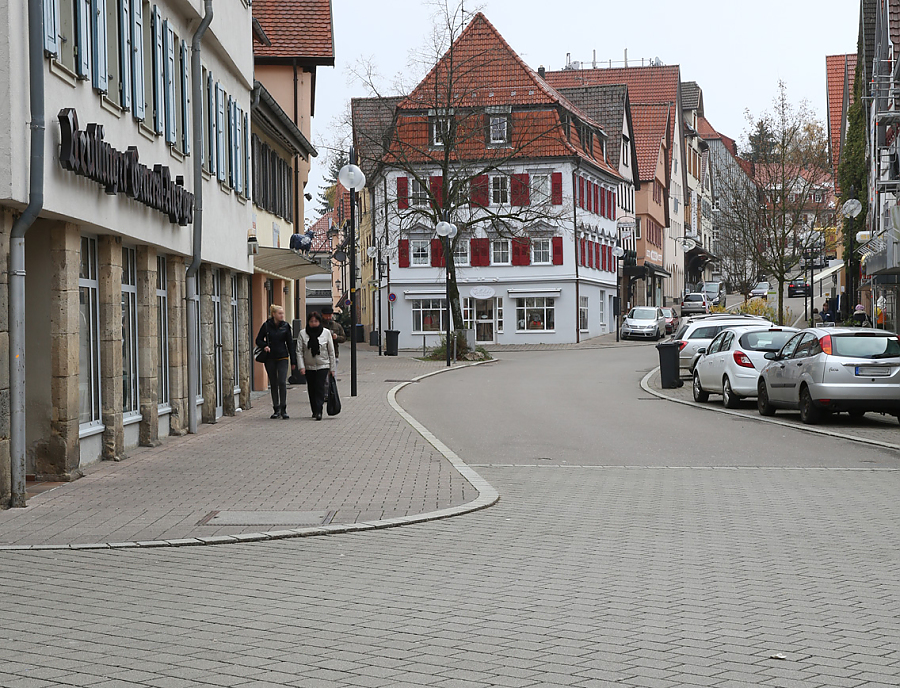 TESCADO Pflastersteine Ortsmitte Münsingen TESCADO Pflastersteine in der Ortsmitte Münsingen