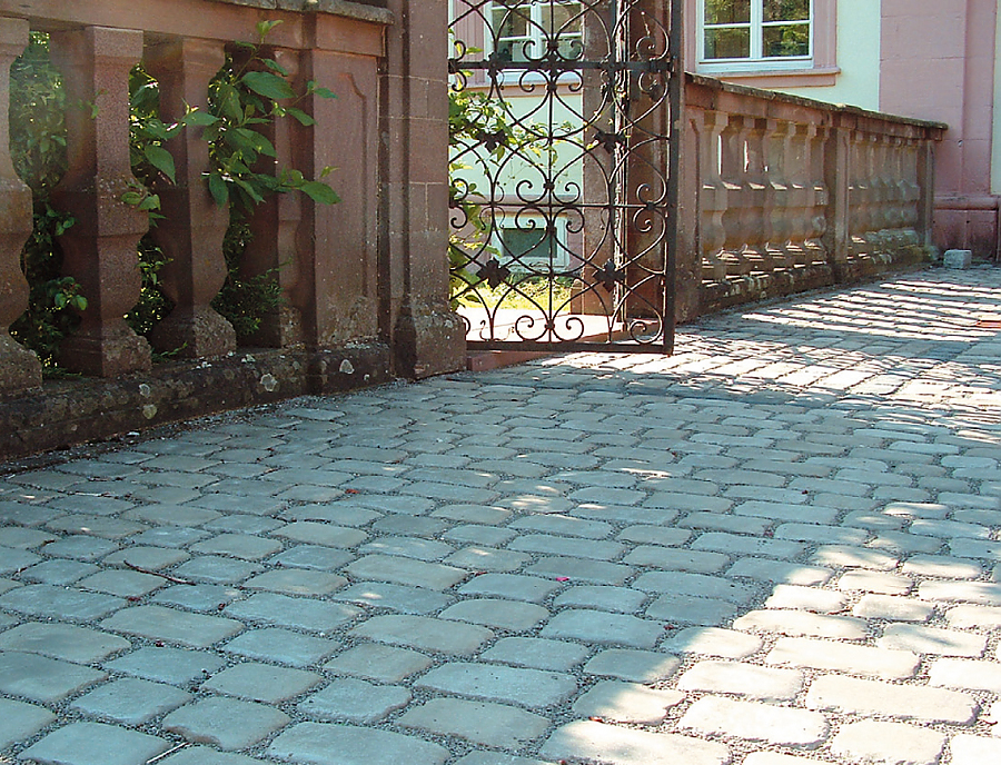 COURT-STONE Pflastersteine Horb-Dettingen Anwendung COURT-STONE Pflastersteine