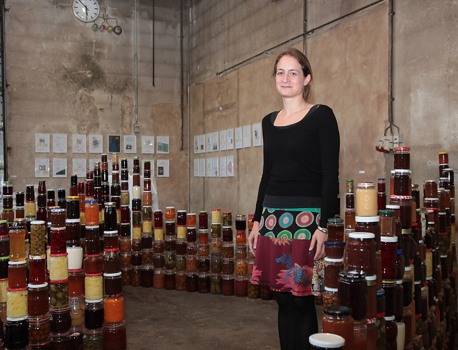 Vernissage mit der Kuenstlerin Lena Roeth