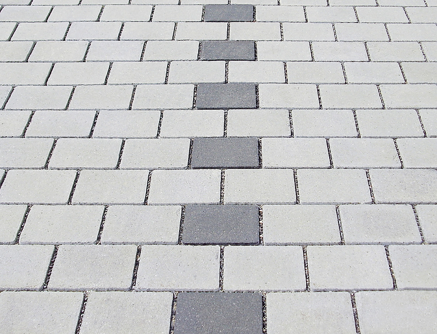Pflasterstein TWIST Drainfugenstein Parkplatzgestaltung mit Pflasterstein TWIST Drainfugenstein in den Farben Naturgrau und Anthrazi
