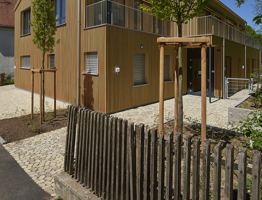 Anwendung von ARENA Pflastersteine beim Stöckach Kindergarten Stuttgart