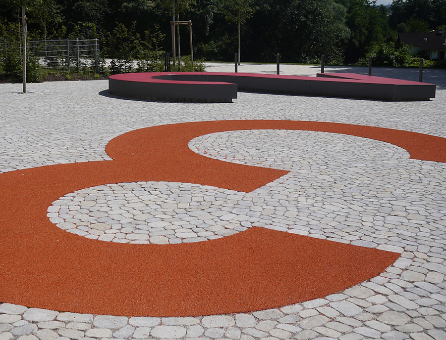 ARENA-NOVA Pflastersteine Grundschule Wörthsee Anwendung ARENA-NOVA Pflastersteine Wörthsee