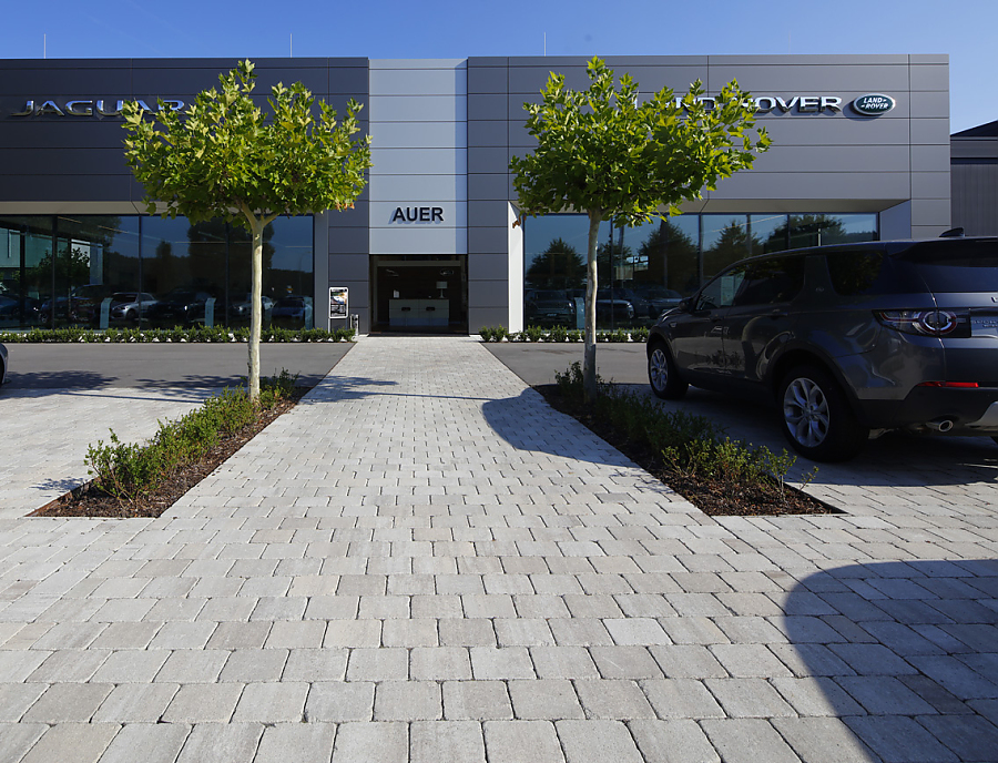 TEGULA Pflastersteine bei der Auer-Gruppe in Stockach