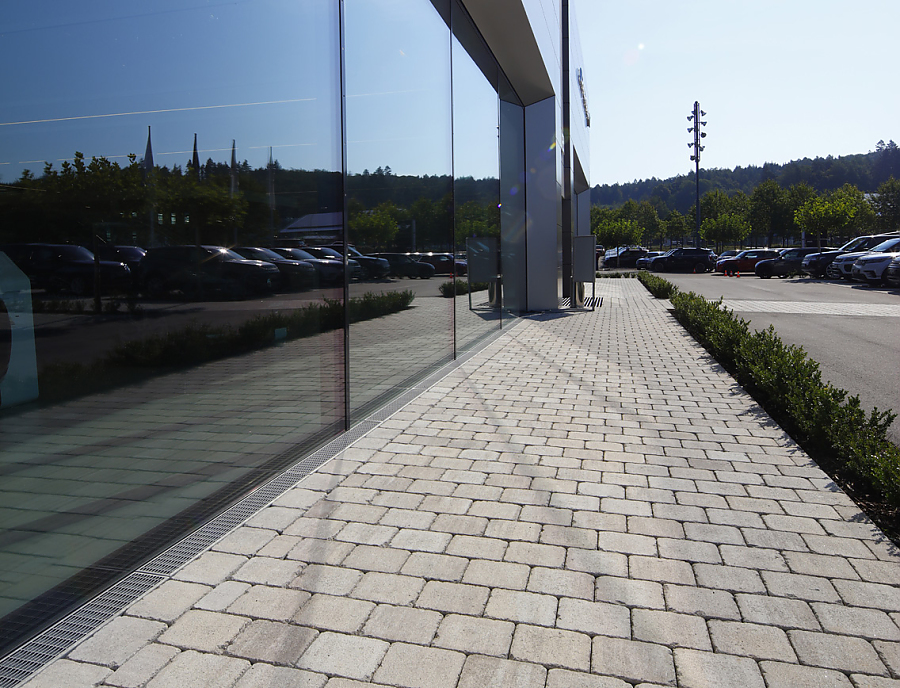 TEGULA Pflastersteine bei der Auer-Gruppe in Stockach