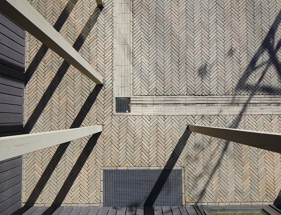 Pflasterstein MAURINO Riemchenstein Schulhofgestaltung mit Pflasterstein MAURINO Riemchenstein in der Farbe Greige-Schattiert