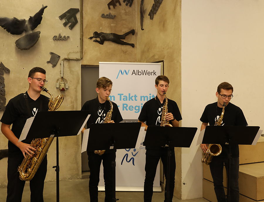 Vier Saxophonisten