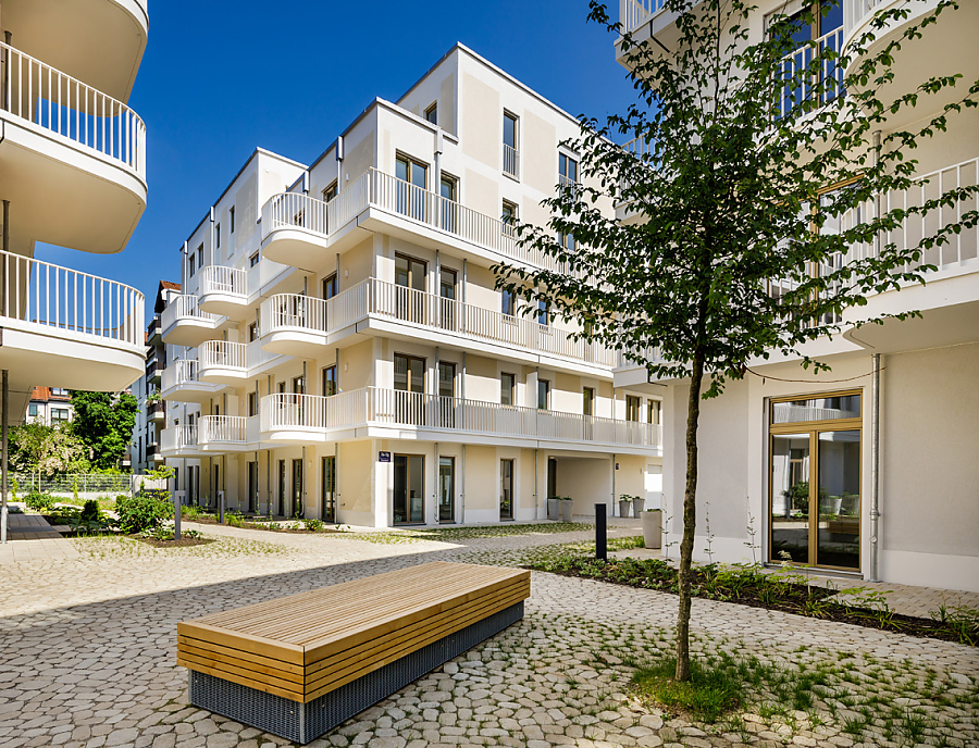 ARENA Pflastersteine beim Arri-Gelände in München