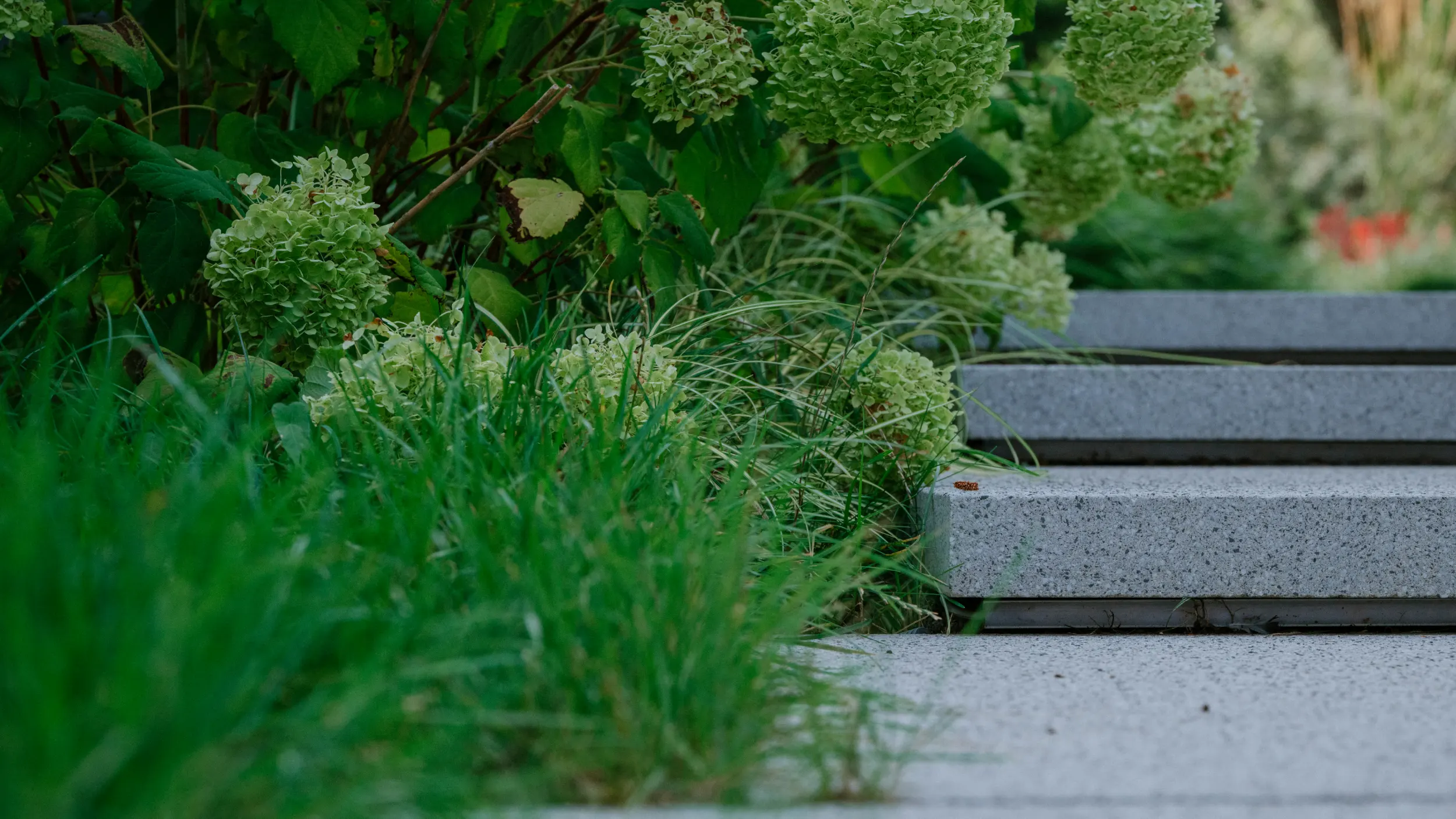 Stufen aus PODIUM ARCHITEKTUR Platten