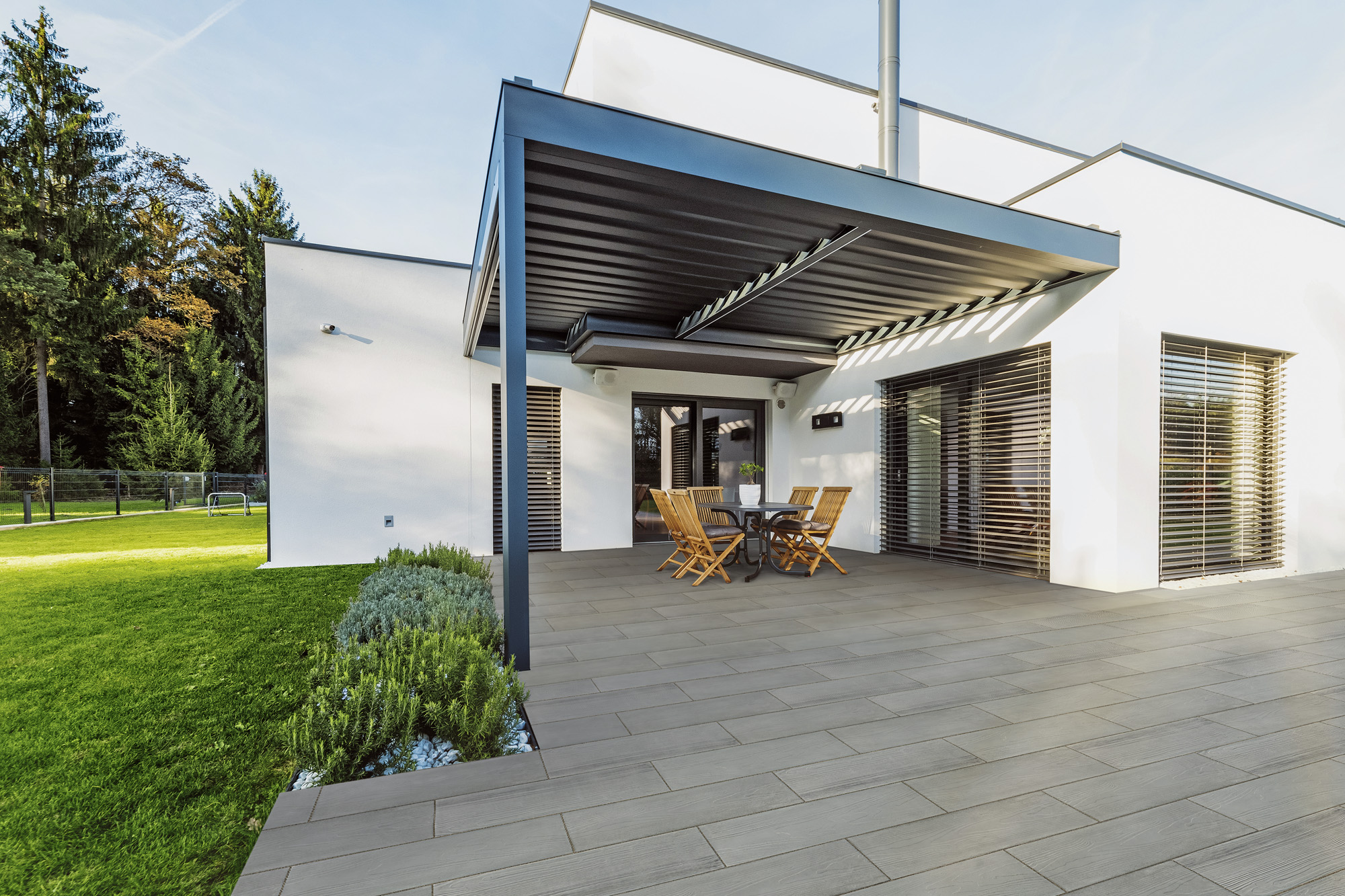 Terrasse mit MAHORA SOLO