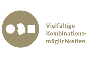 Icon: Vielfältige Kombinationsmöglichkeiten