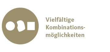 Icon: Vielfältige Kombinationsmöglichkeiten
