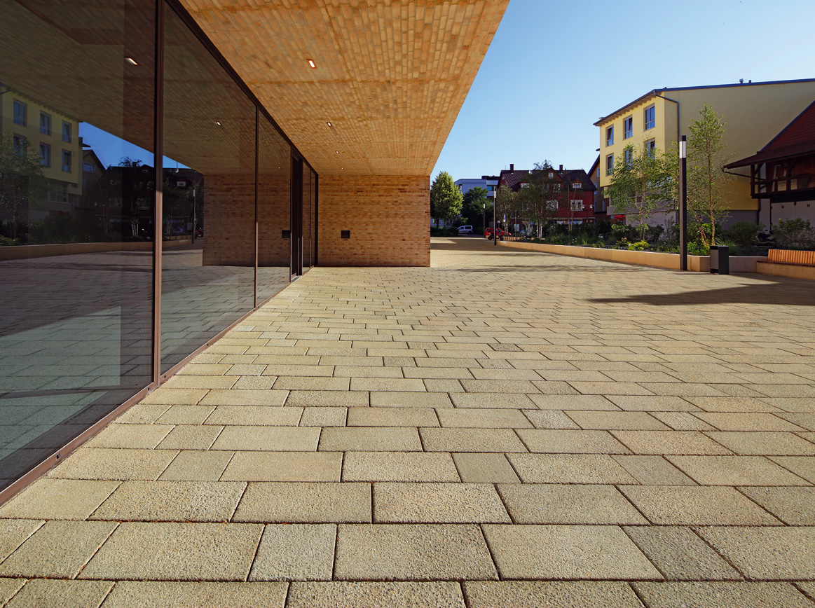 Verlegte Fläche von TESCADO CURA bei der Stadtbibliothek Heidenheim