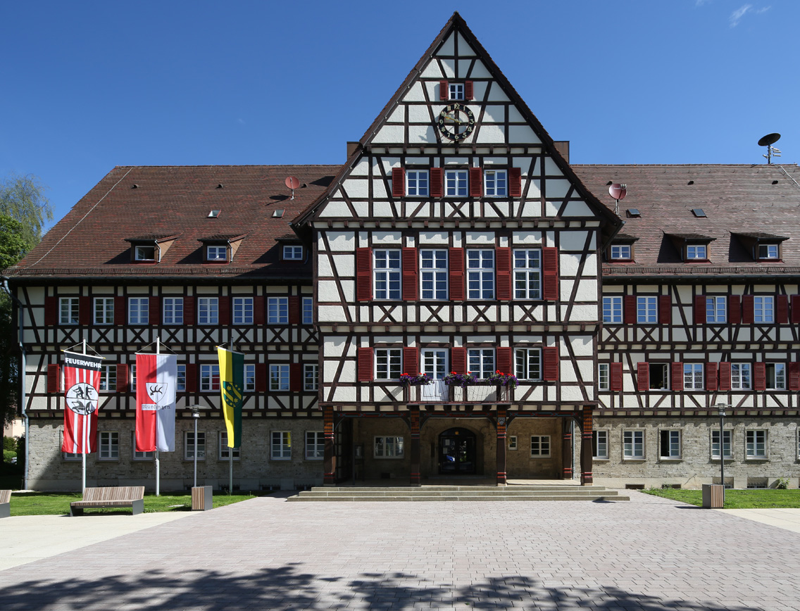 TESCADO Pflasterstein am Rathausplatz Münsingen